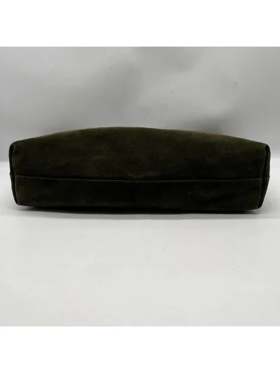 Madewell the Mylie Green Suede Shoulder Bag - Picture 5 of 10